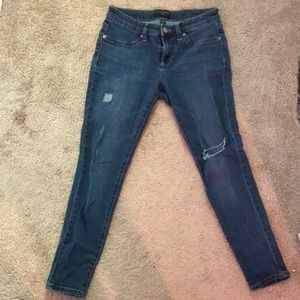 Banana Republic cropped pants or petite jeans
